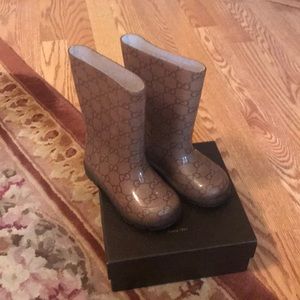 Gucci Little kids Rain Boots ☔️